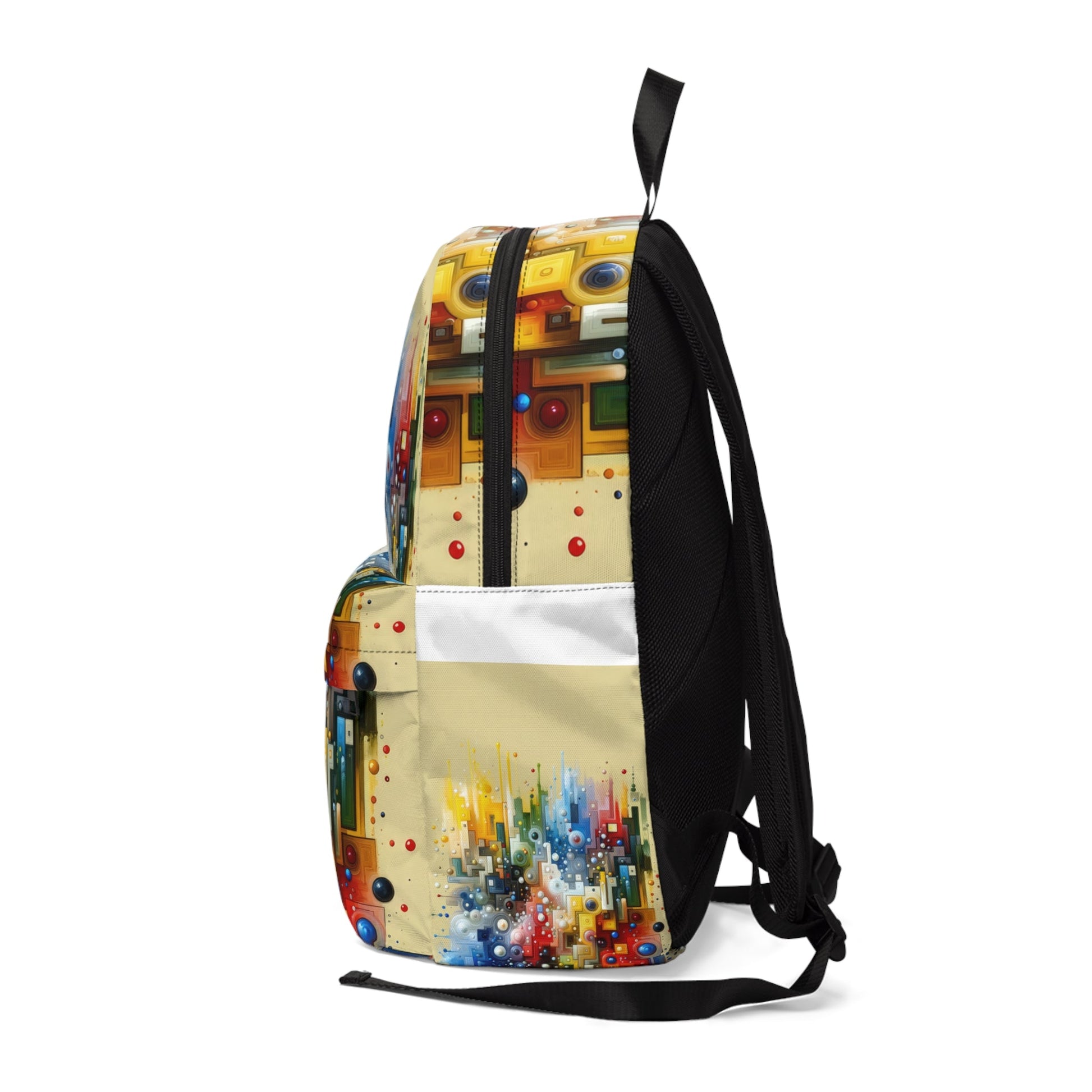 Connected Chromatic Tachism Unisex Classic Backpack - ATUH.ART