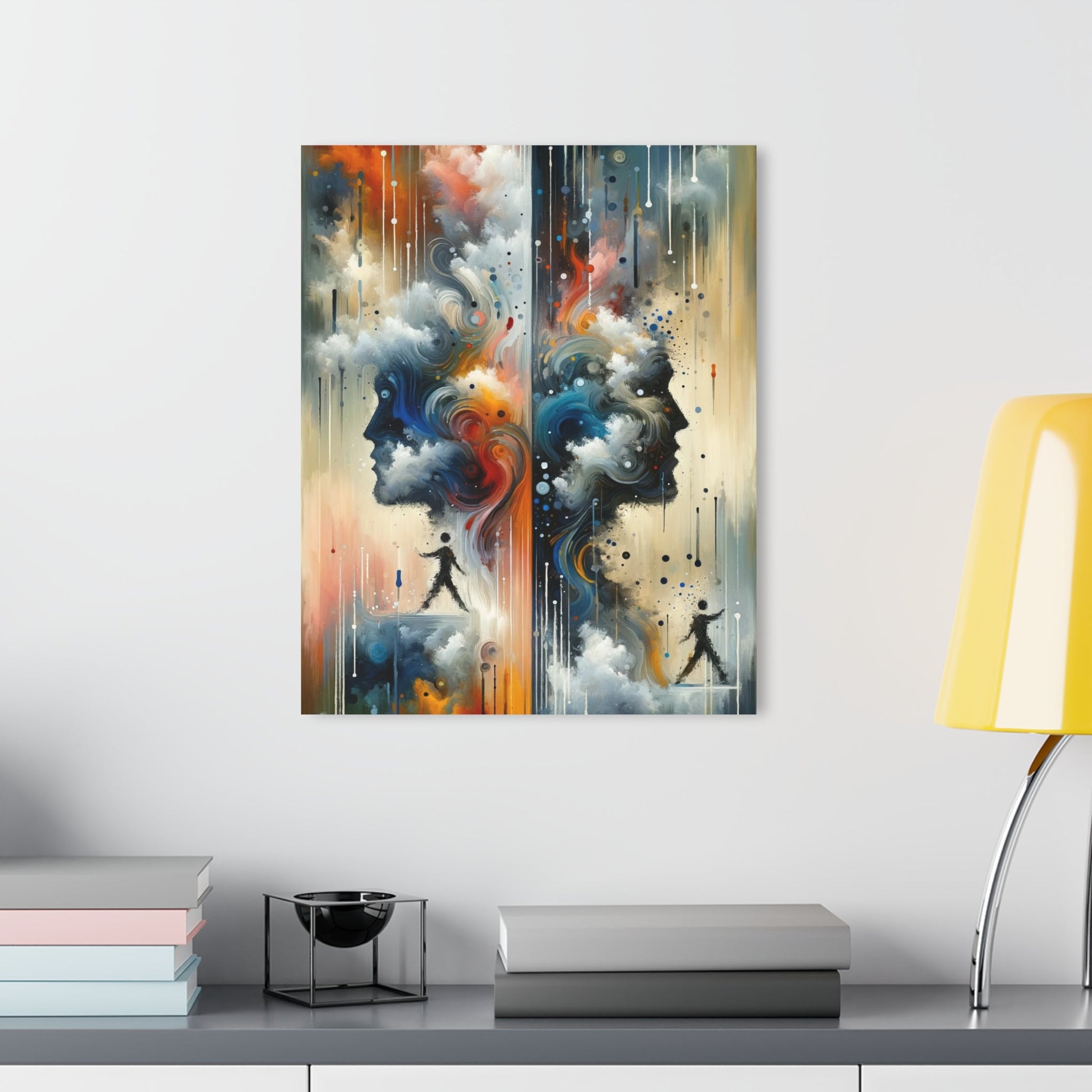 Connected Isolation Paradox Acrylic Prints (French Cleat Hanging) - ATUH.ART