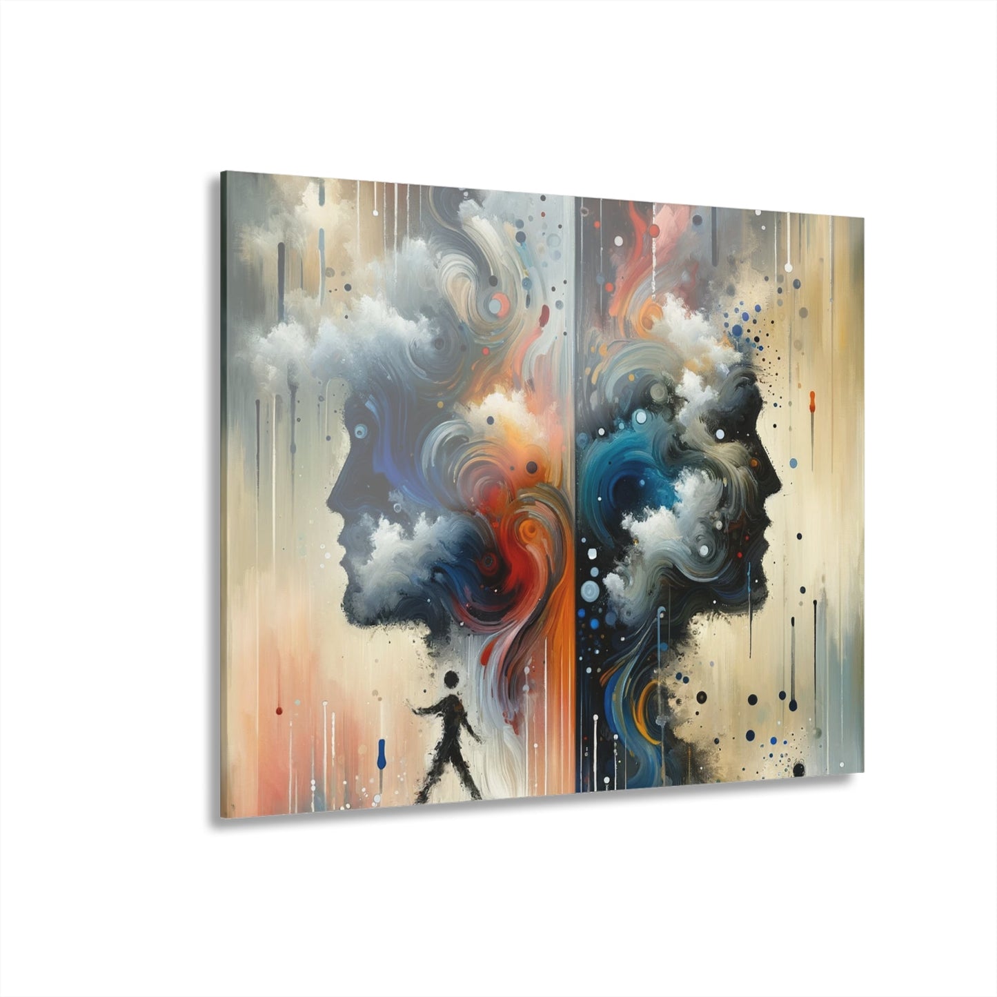 Connected Isolation Paradox Acrylic Prints (French Cleat Hanging) - ATUH.ART