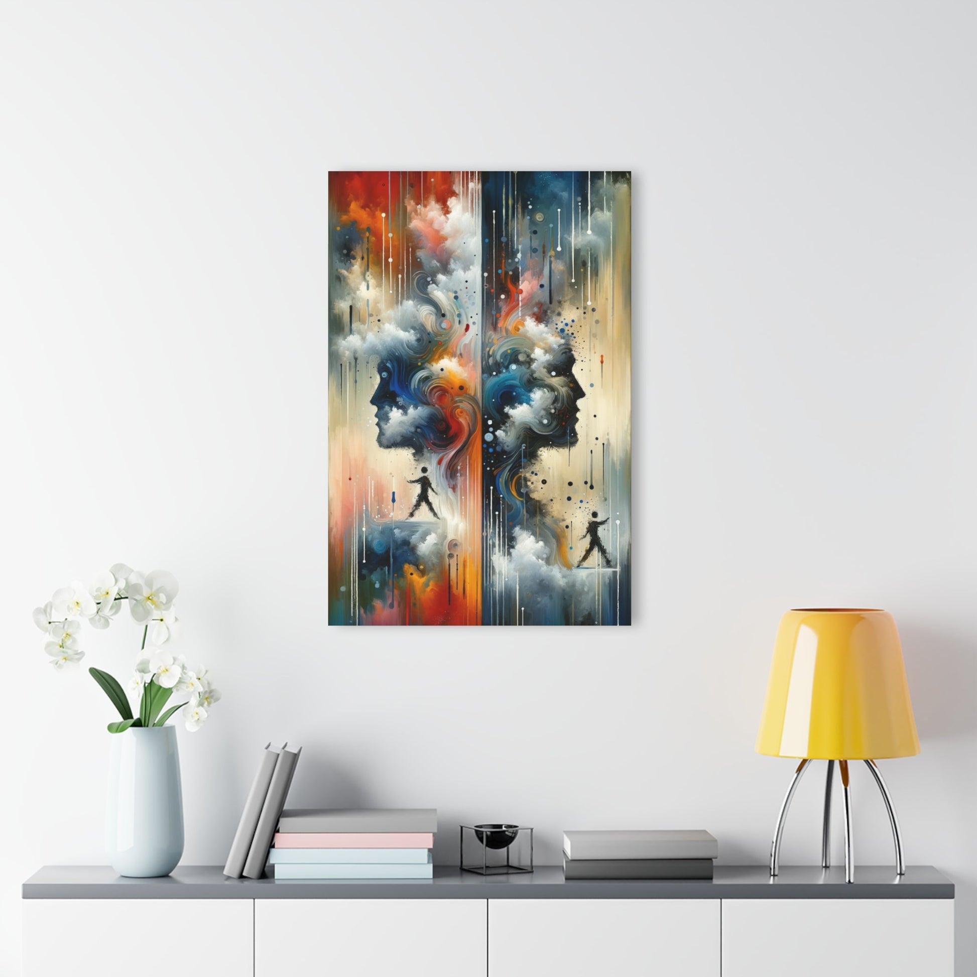 Connected Isolation Paradox Acrylic Prints (French Cleat Hanging) - ATUH.ART