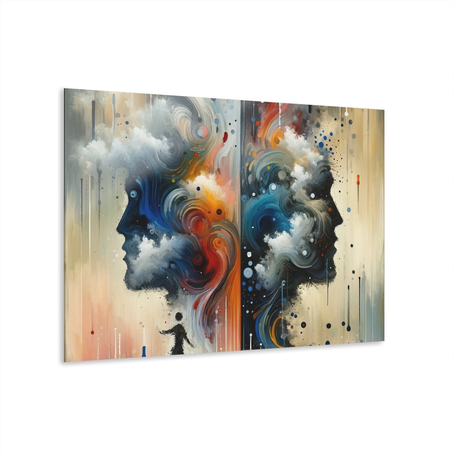 Connected Isolation Paradox Acrylic Prints (French Cleat Hanging) - ATUH.ART