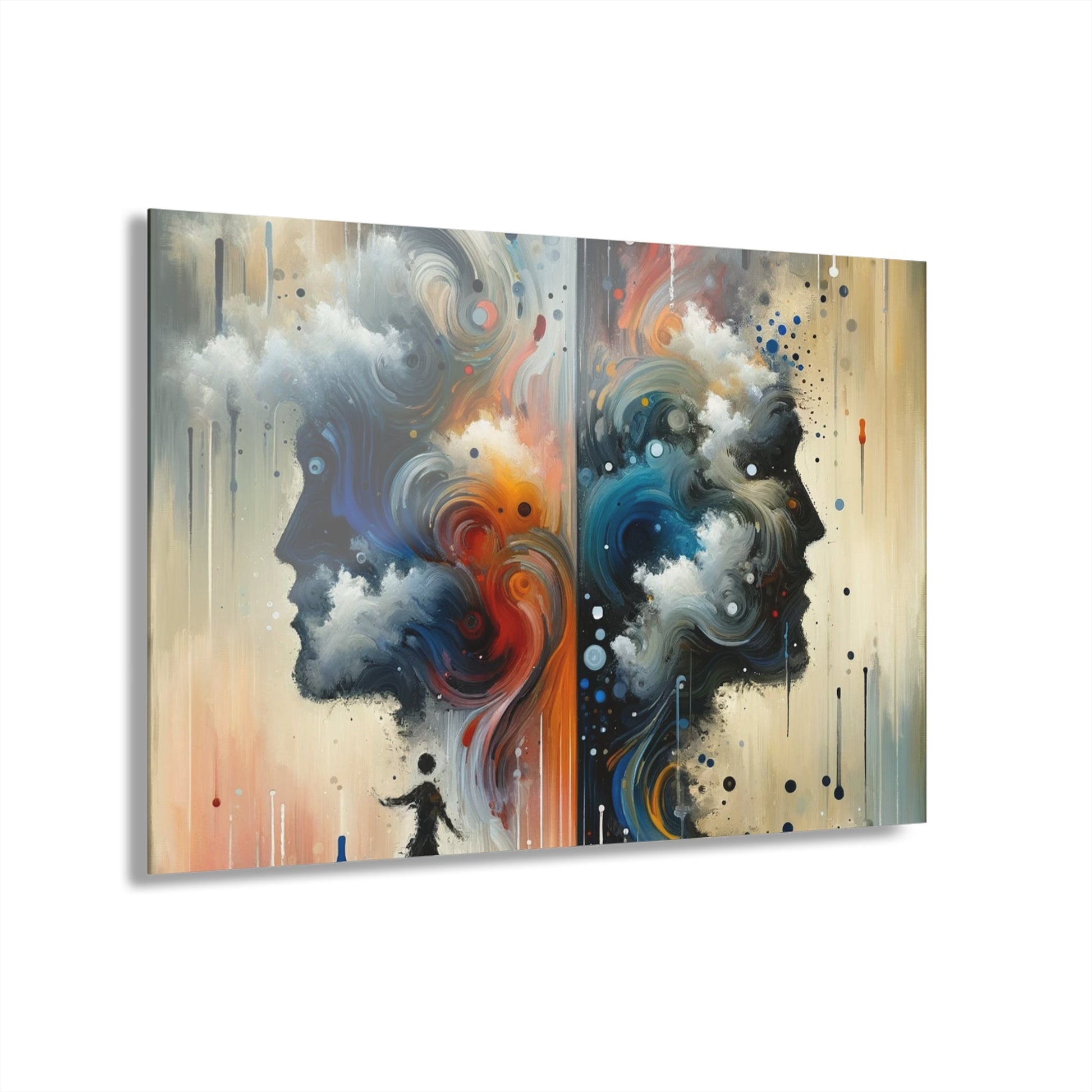 Connected Isolation Paradox Acrylic Prints (French Cleat Hanging) - ATUH.ART