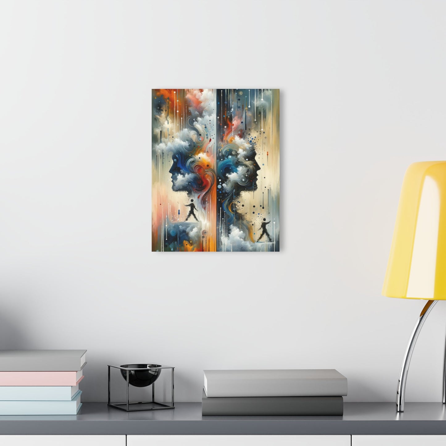 Connected Isolation Paradox Acrylic Prints (French Cleat Hanging) - ATUH.ART