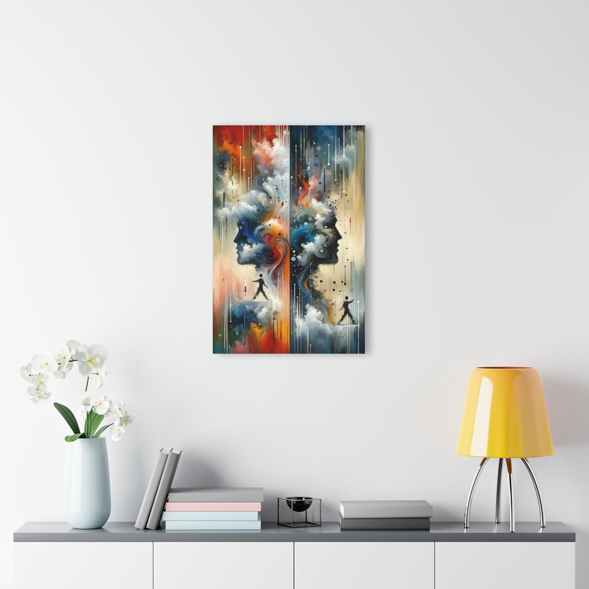 Connected Isolation Paradox Acrylic Prints (French Cleat Hanging) - ATUH.ART