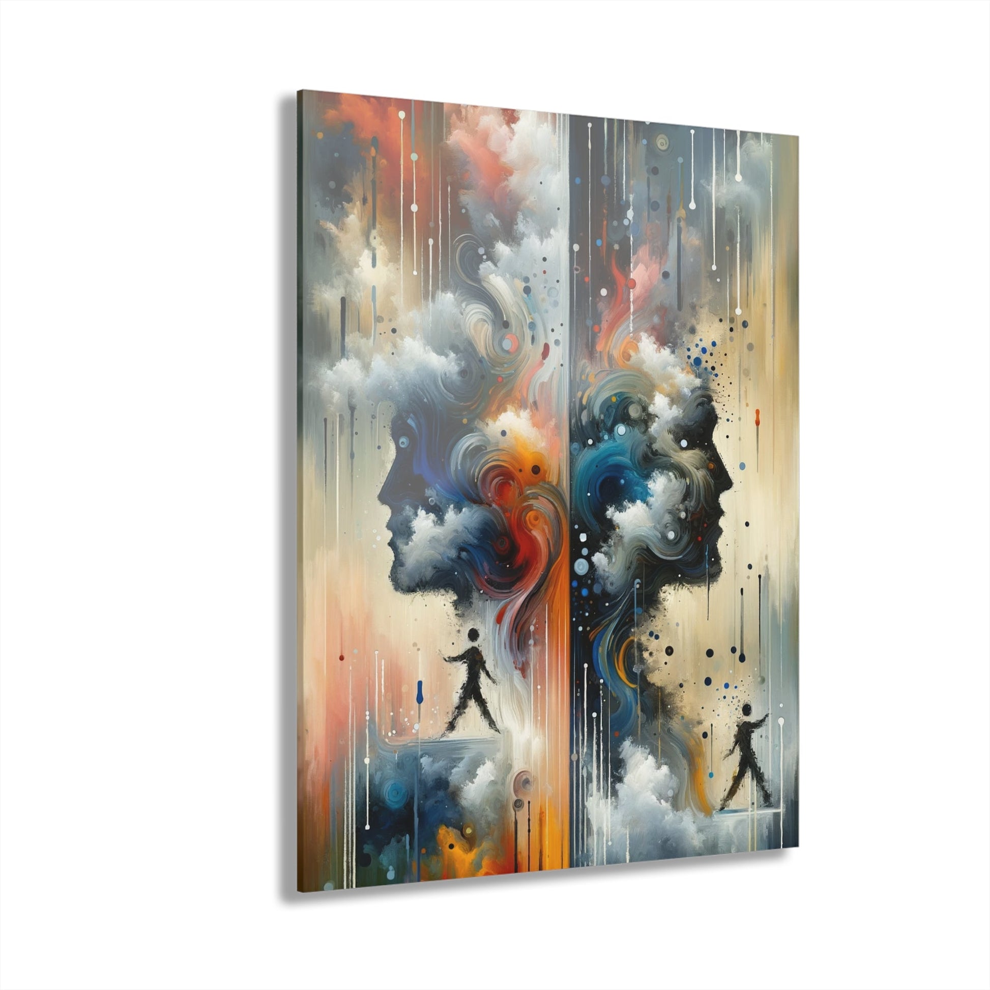 Connected Isolation Paradox Acrylic Prints (French Cleat Hanging) - ATUH.ART