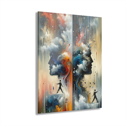 Connected Isolation Paradox Acrylic Prints (French Cleat Hanging) - ATUH.ART