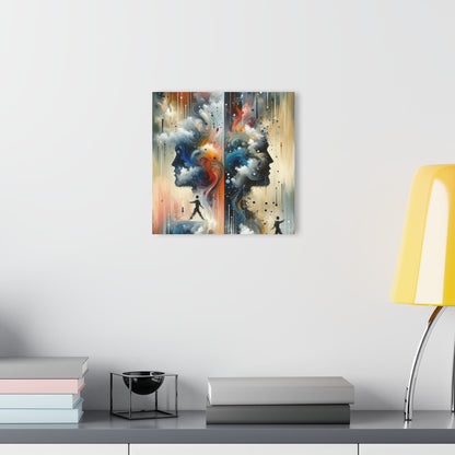 Connected Isolation Paradox Acrylic Prints (French Cleat Hanging) - ATUH.ART