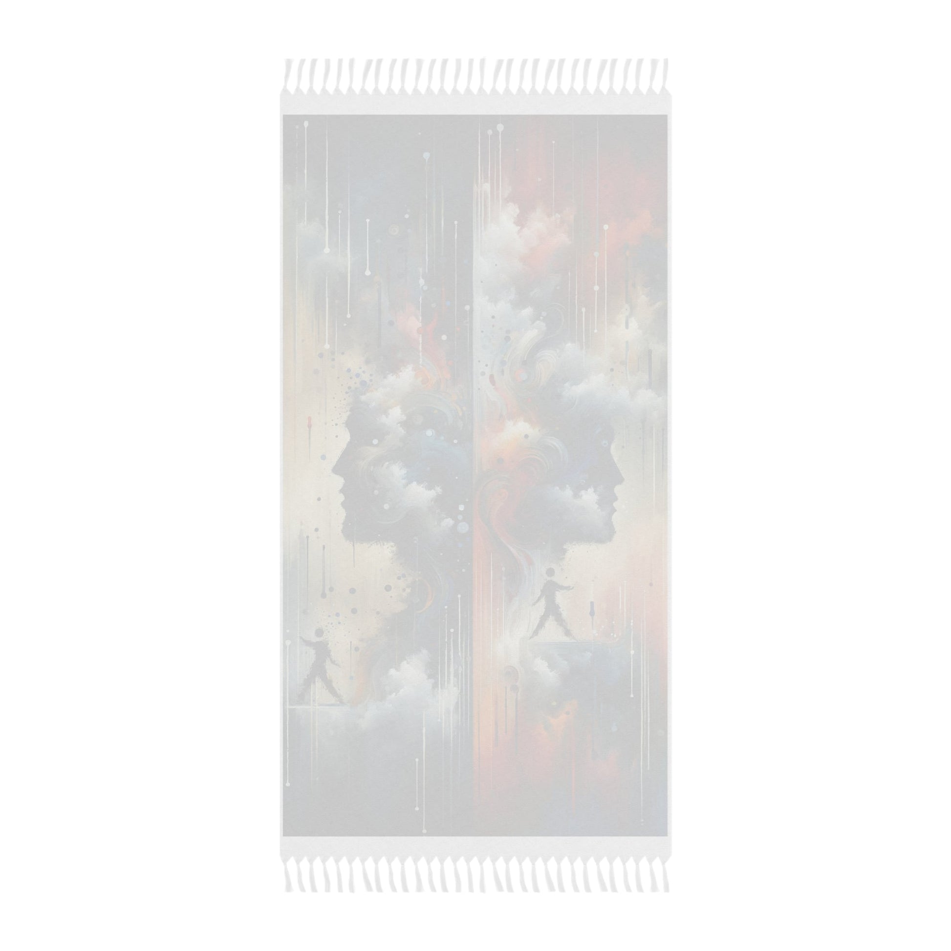 Connected Isolation Paradox Boho Beach Cloth - ATUH.ART