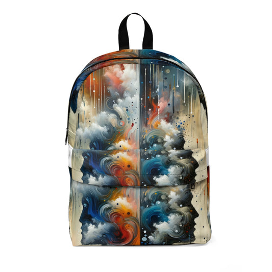 Connected Isolation Paradox Unisex Classic Backpack - ATUH.ART