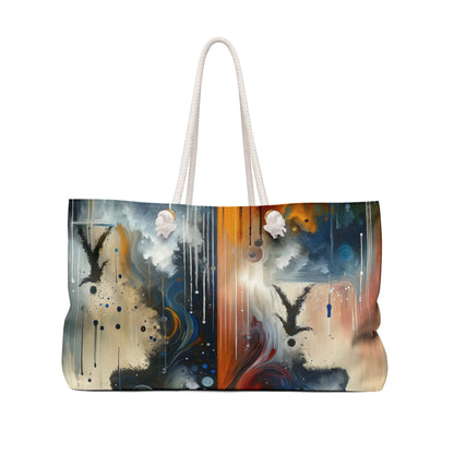 Connected Isolation Paradox Weekender Bag - ATUH.ART