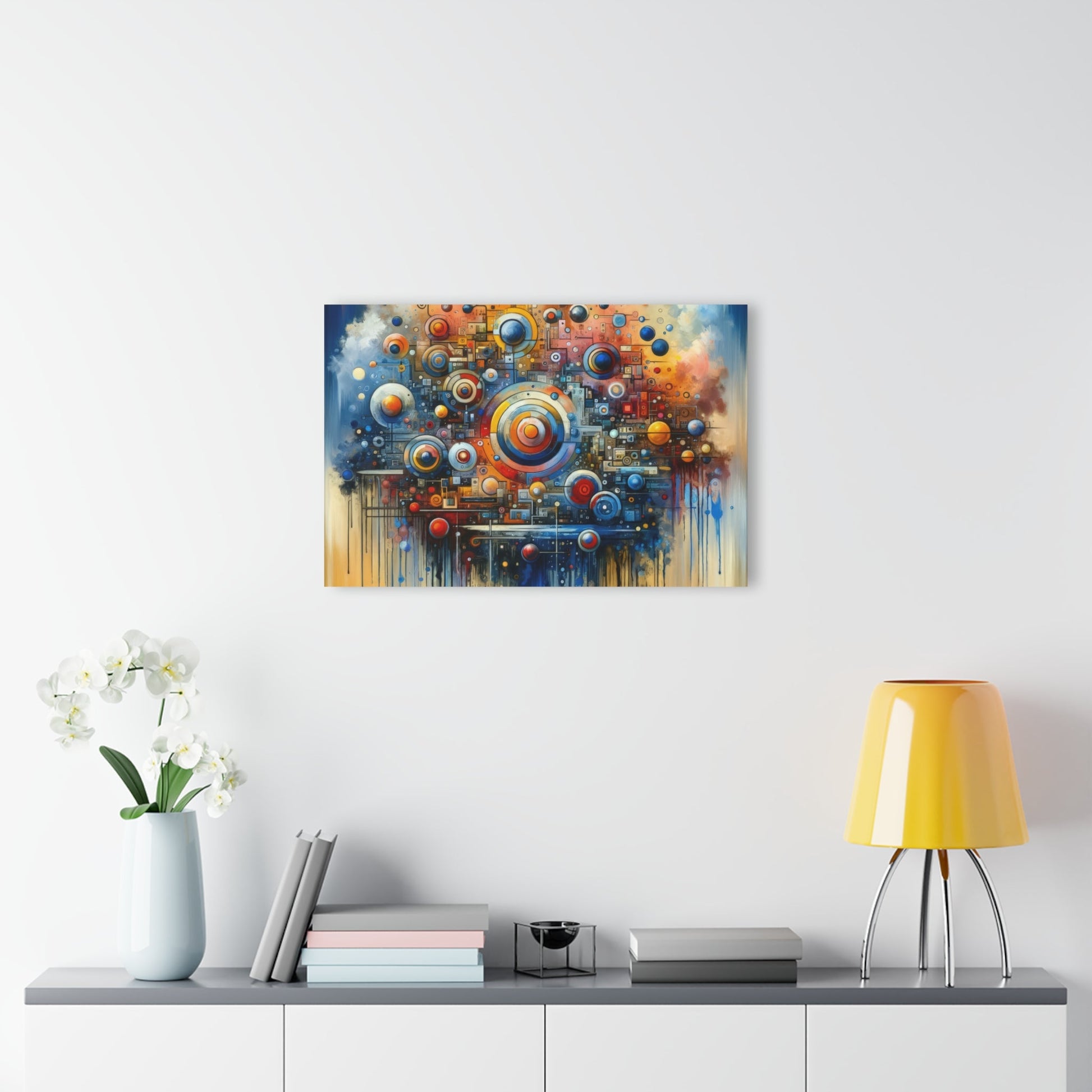 Connected Virtuality Canvas Acrylic Prints (French Cleat Hanging) - ATUH.ART