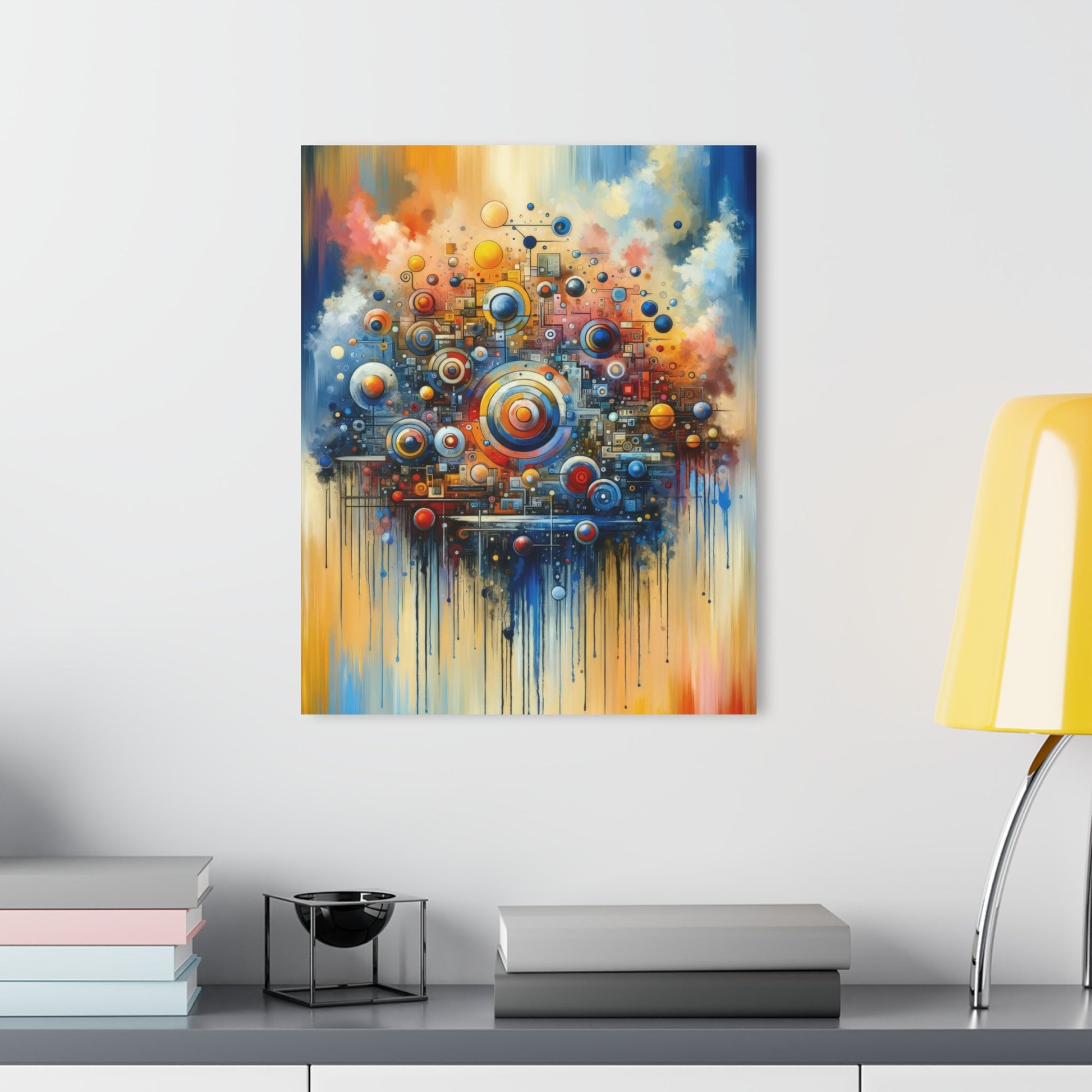 Connected Virtuality Canvas Acrylic Prints (French Cleat Hanging) - ATUH.ART