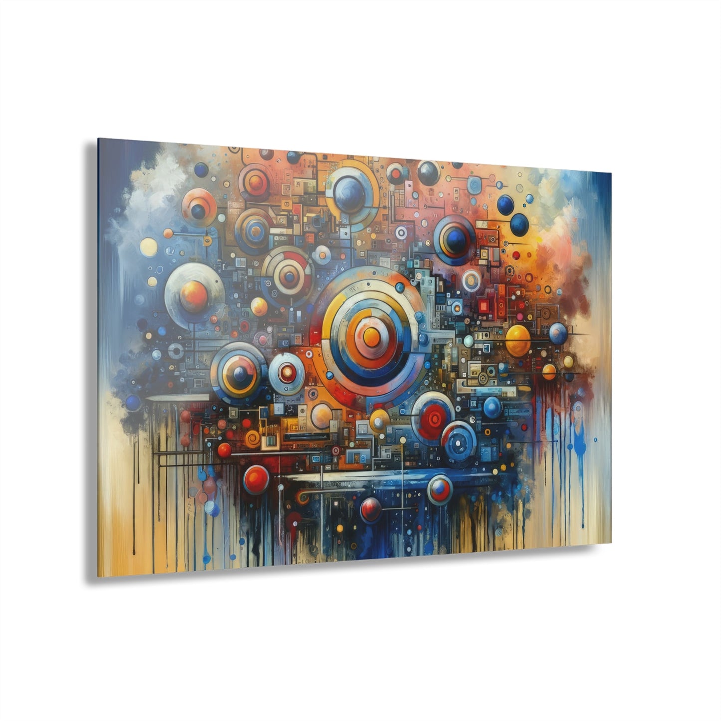 Connected Virtuality Canvas Acrylic Prints (French Cleat Hanging) - ATUH.ART