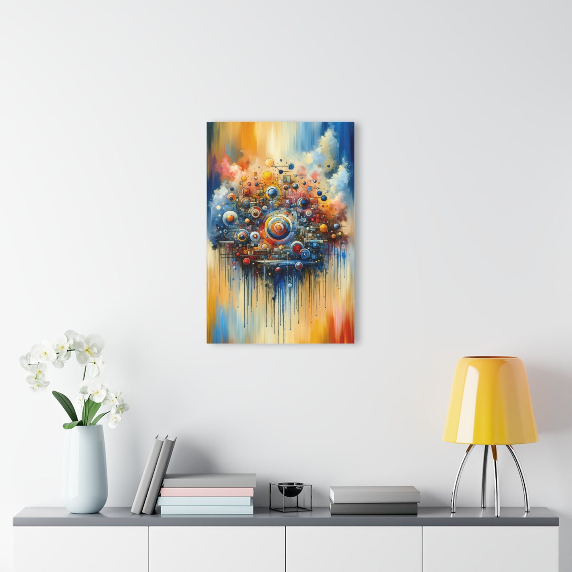 Connected Virtuality Canvas Acrylic Prints (French Cleat Hanging) - ATUH.ART