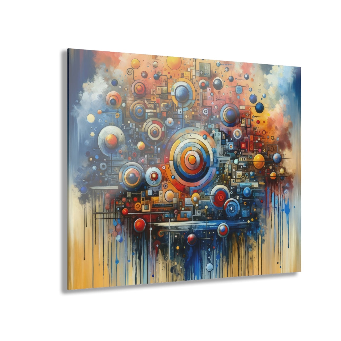 Connected Virtuality Canvas Acrylic Prints (French Cleat Hanging) - ATUH.ART