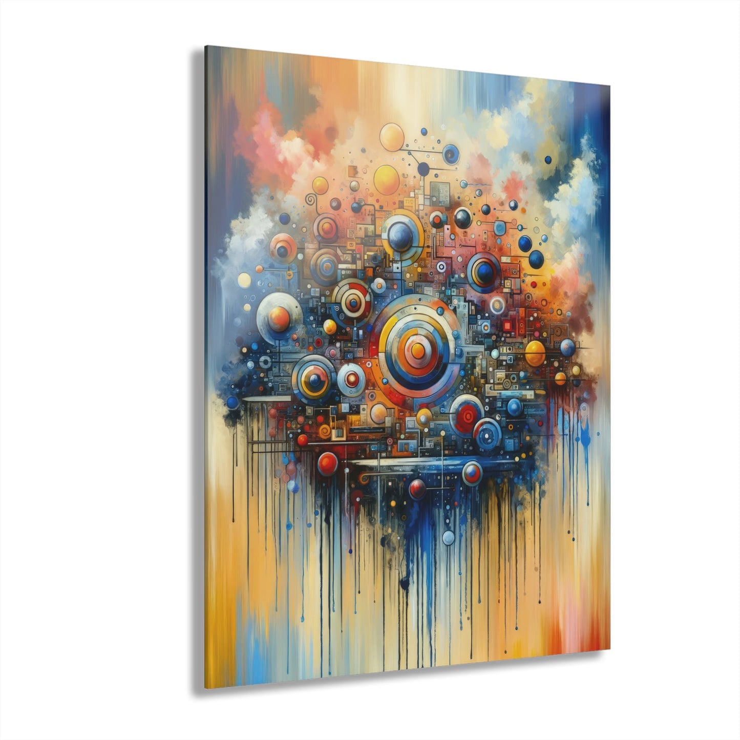 Connected Virtuality Canvas Acrylic Prints (French Cleat Hanging) - ATUH.ART