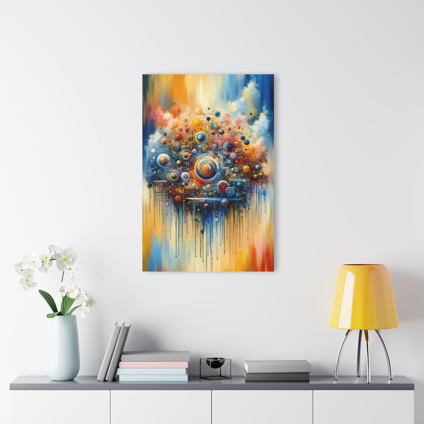 Connected Virtuality Canvas Acrylic Prints (French Cleat Hanging) - ATUH.ART