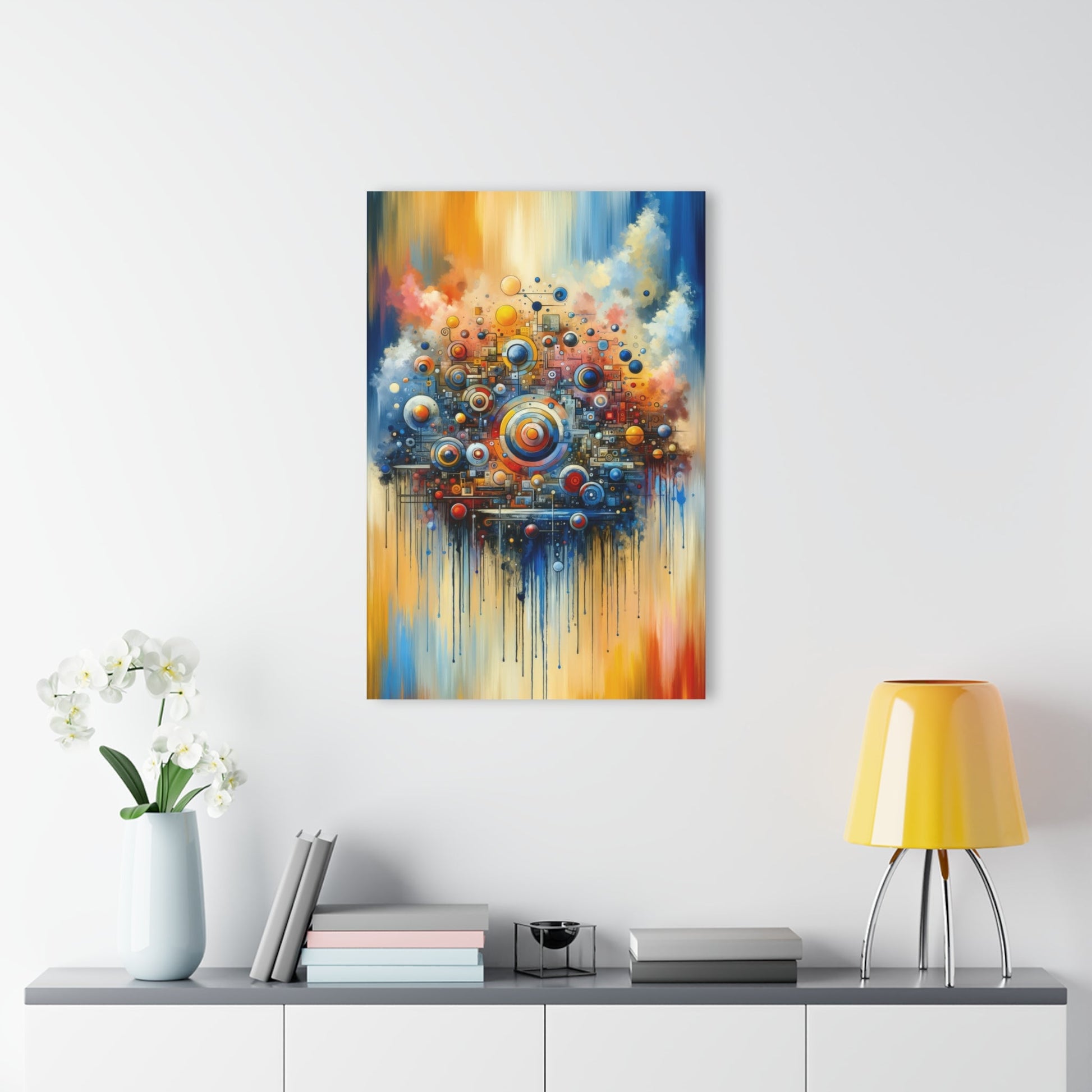 Connected Virtuality Canvas Acrylic Prints (French Cleat Hanging) - ATUH.ART