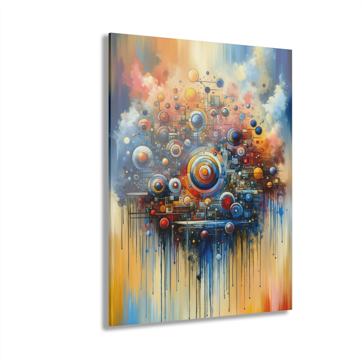 Connected Virtuality Canvas Acrylic Prints (French Cleat Hanging) - ATUH.ART