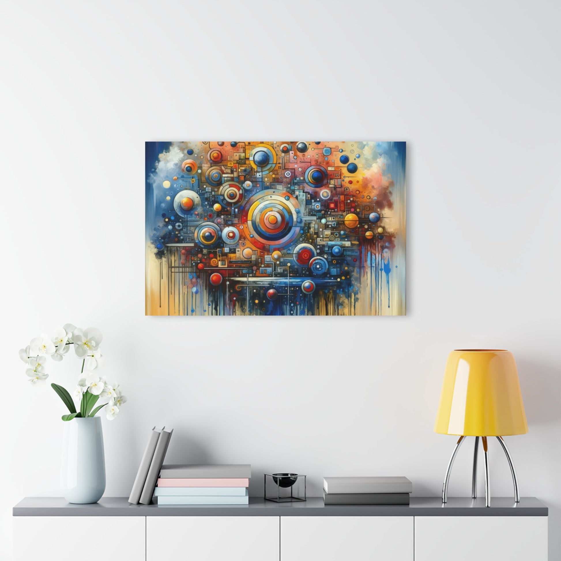 Connected Virtuality Canvas Acrylic Prints (French Cleat Hanging) - ATUH.ART