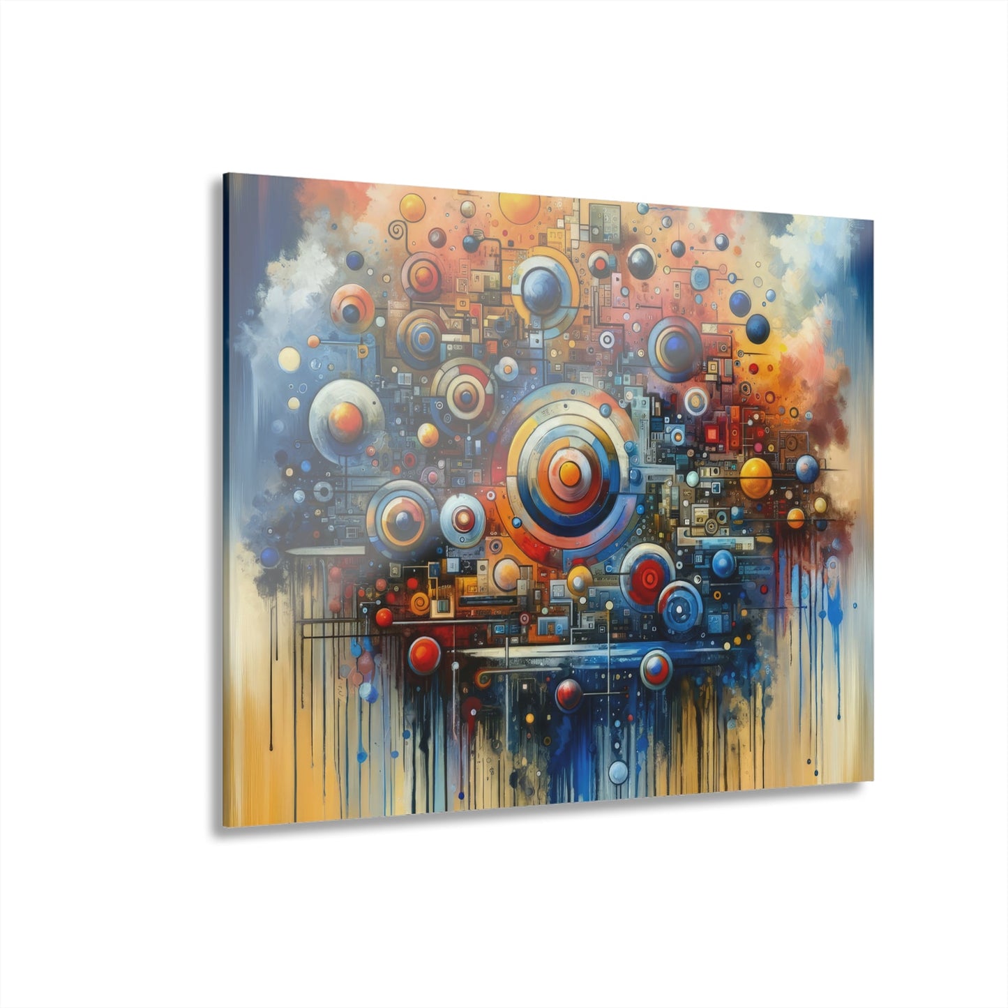 Connected Virtuality Canvas Acrylic Prints (French Cleat Hanging) - ATUH.ART