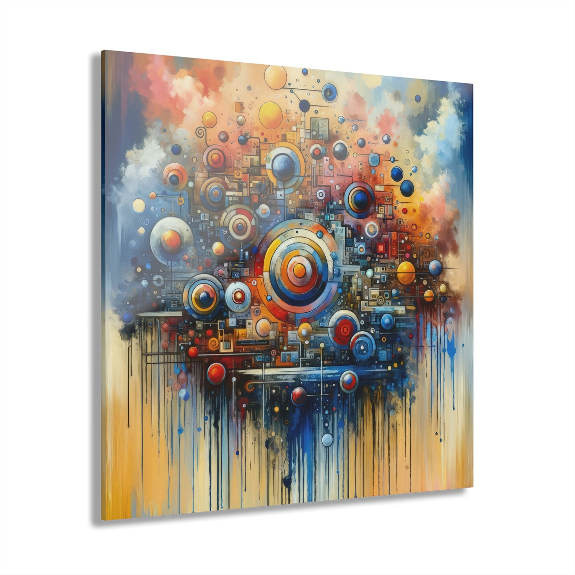 Connected Virtuality Canvas Acrylic Prints (French Cleat Hanging) - ATUH.ART