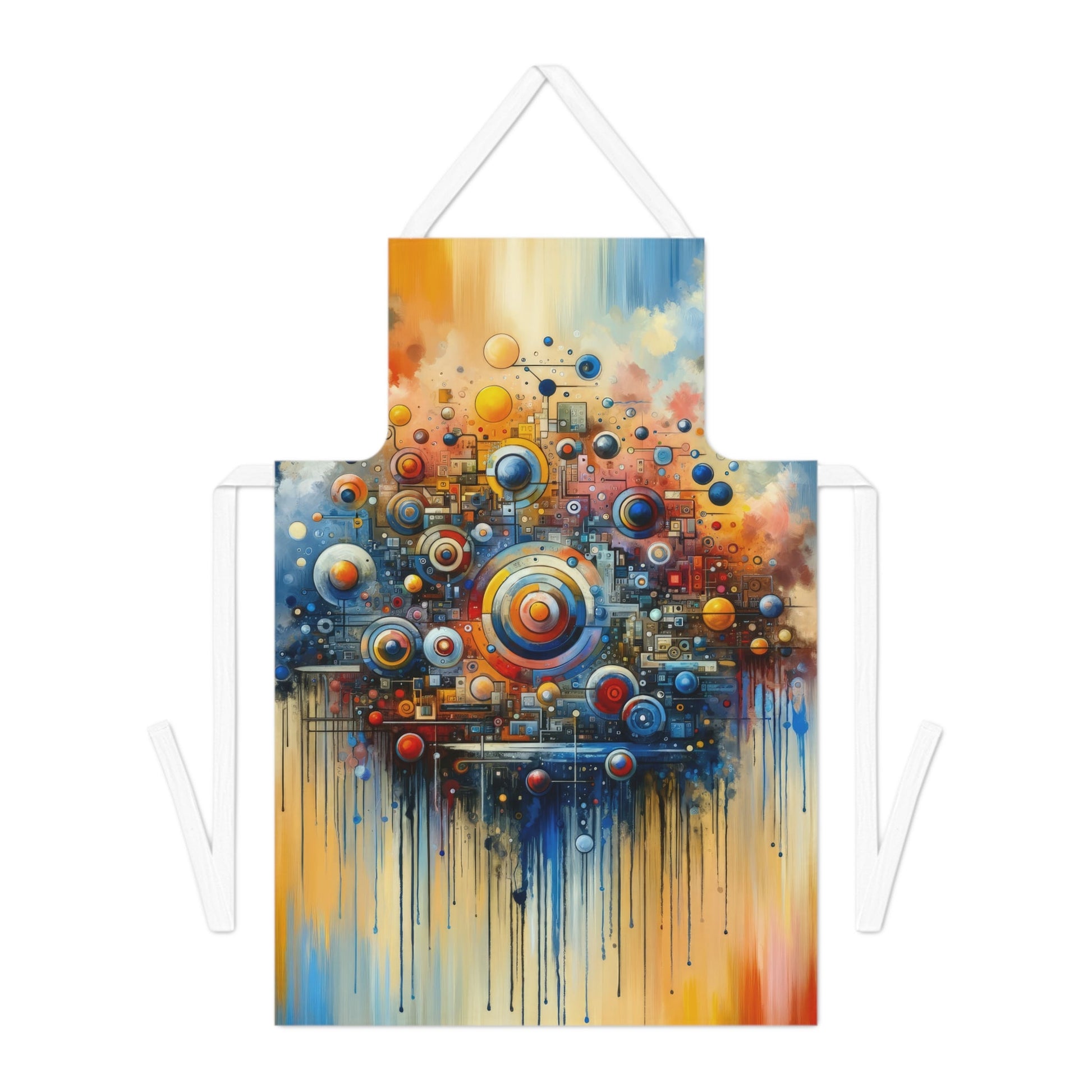 Connected Virtuality Canvas Adult Apron (AOP) - ATUH.ART