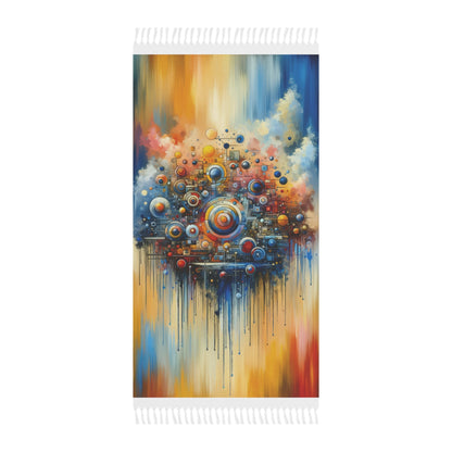 Connected Virtuality Canvas Boho Beach Cloth - ATUH.ART