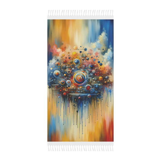 Connected Virtuality Canvas Boho Beach Cloth - ATUH.ART