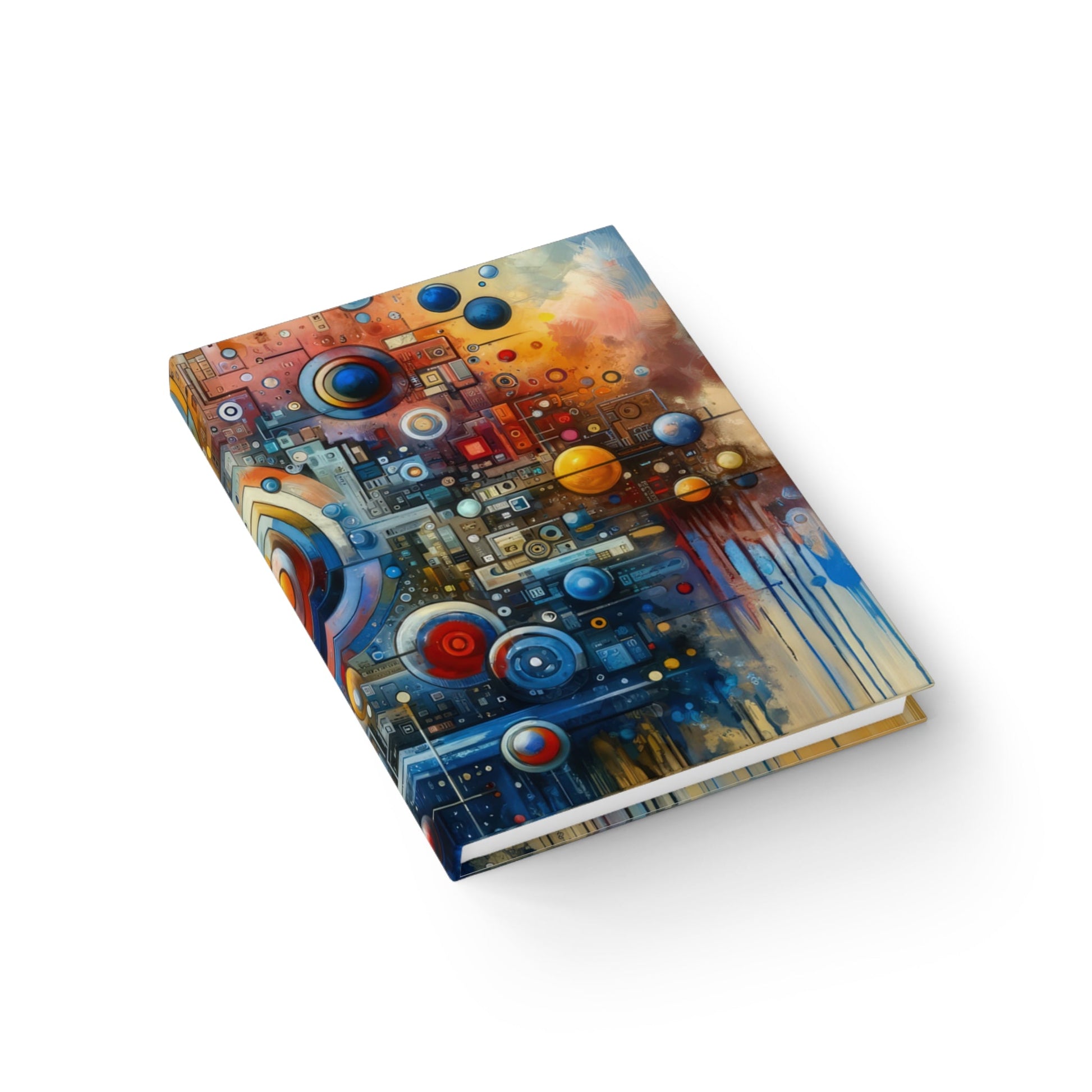 Connected Virtuality Canvas Journal - Blank - ATUH.ART