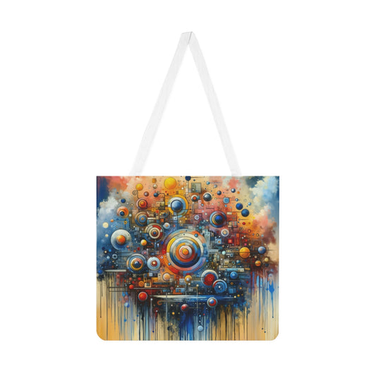 Connected Virtuality Canvas Shoulder Tote Bag (AOP) - ATUH.ART