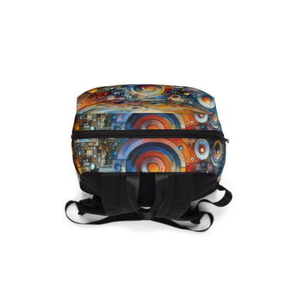 Connected Virtuality Canvas Unisex Classic Backpack - ATUH.ART