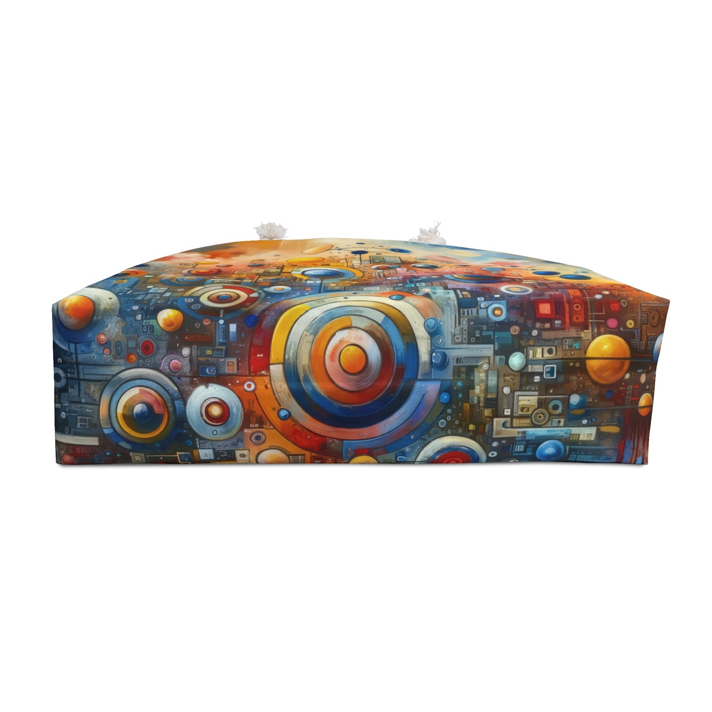 Connected Virtuality Canvas Weekender Bag - ATUH.ART
