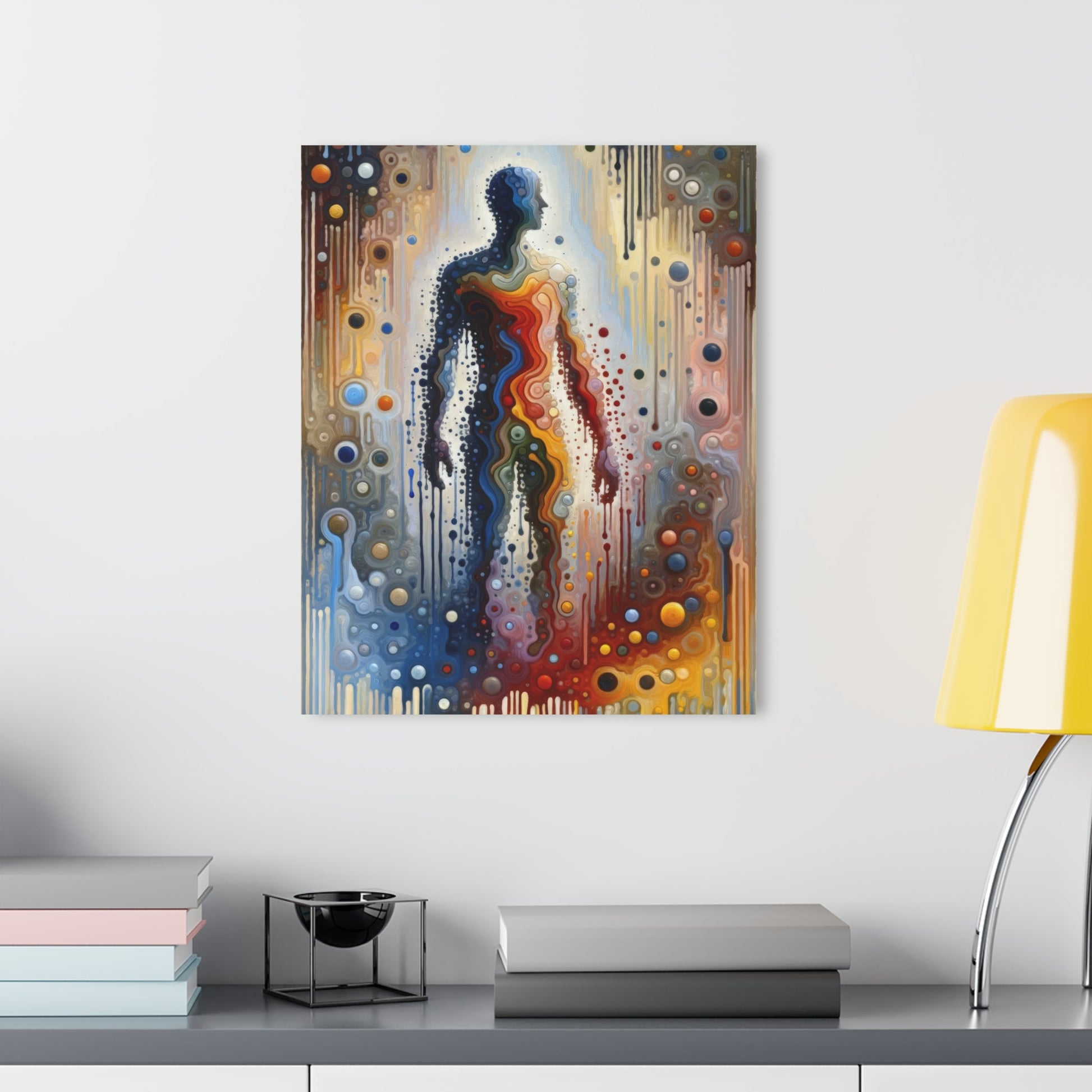 Connectedness Contours Wellness Acrylic Prints (French Cleat Hanging) - ATUH.ART
