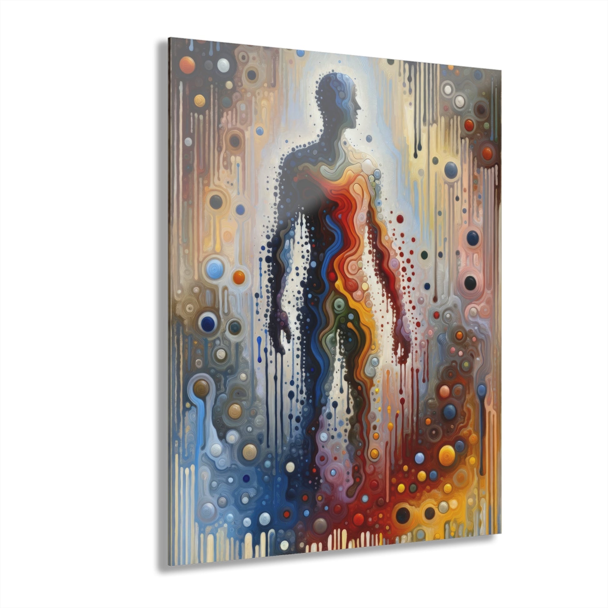 Connectedness Contours Wellness Acrylic Prints (French Cleat Hanging) - ATUH.ART