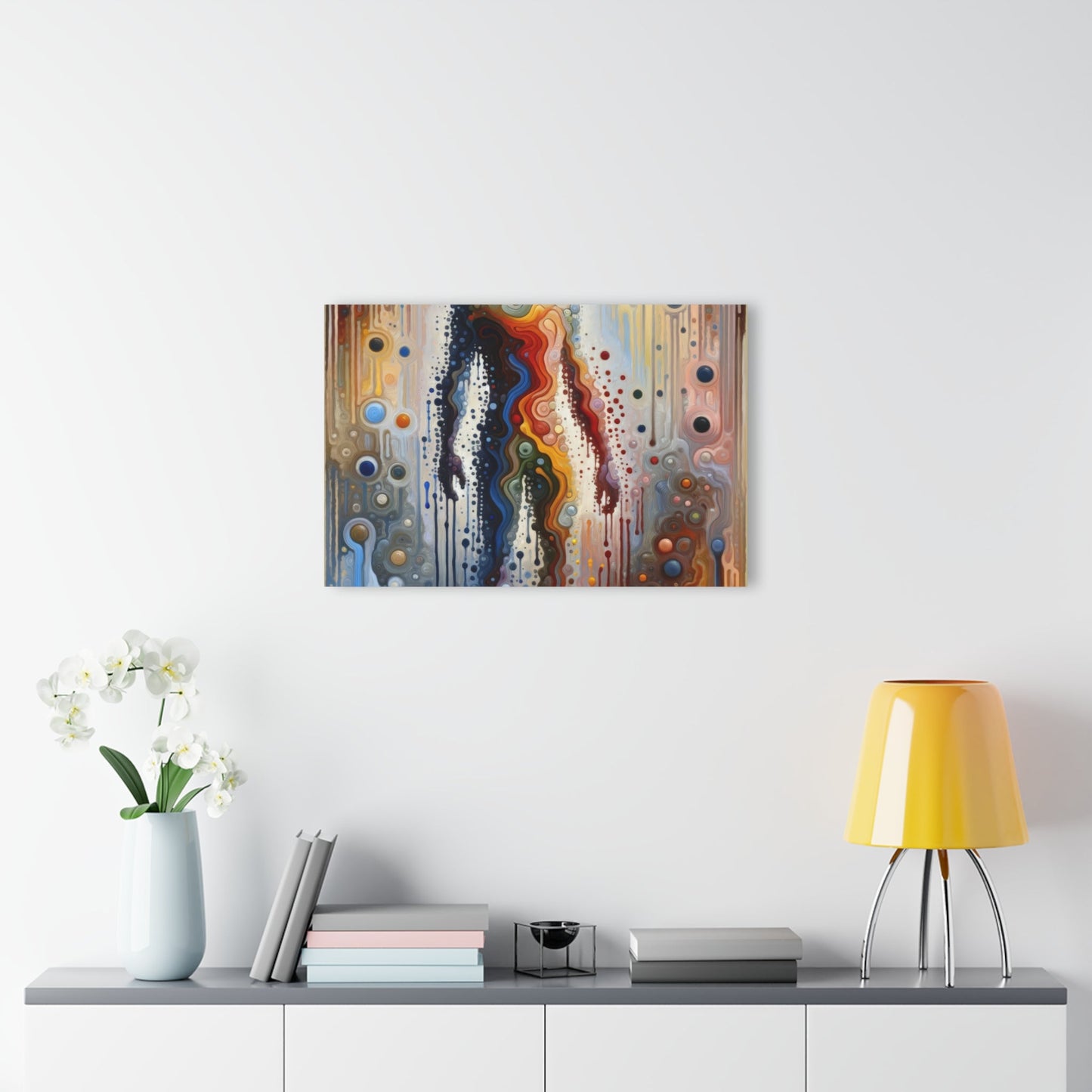 Connectedness Contours Wellness Acrylic Prints (French Cleat Hanging) - ATUH.ART