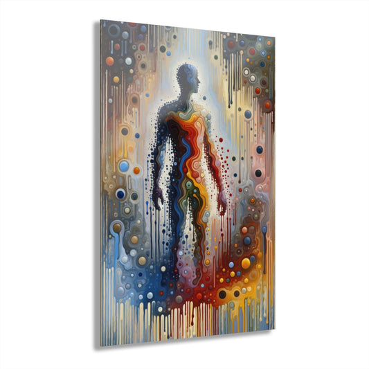 Connectedness Contours Wellness Acrylic Prints (French Cleat Hanging) - ATUH.ART