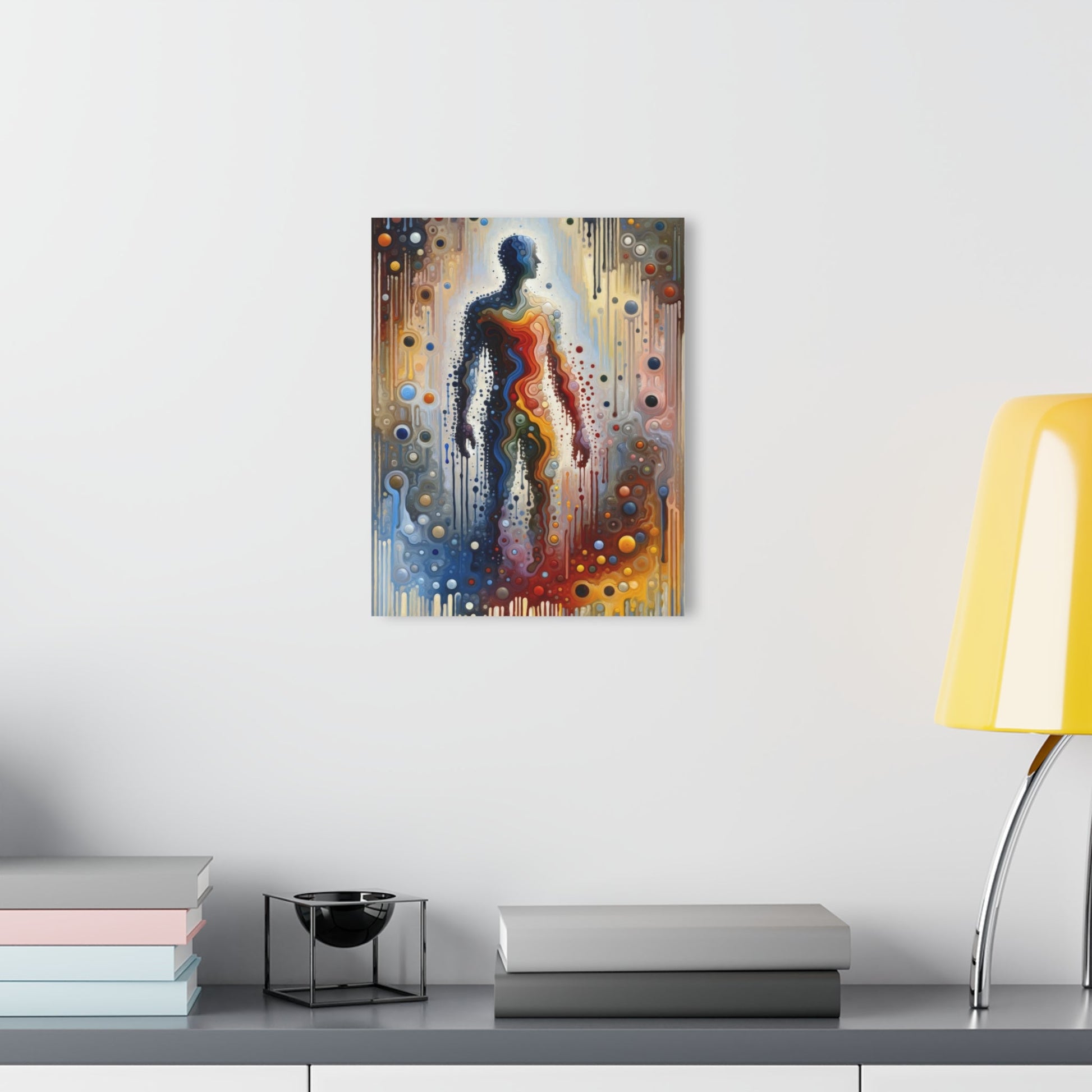 Connectedness Contours Wellness Acrylic Prints (French Cleat Hanging) - ATUH.ART