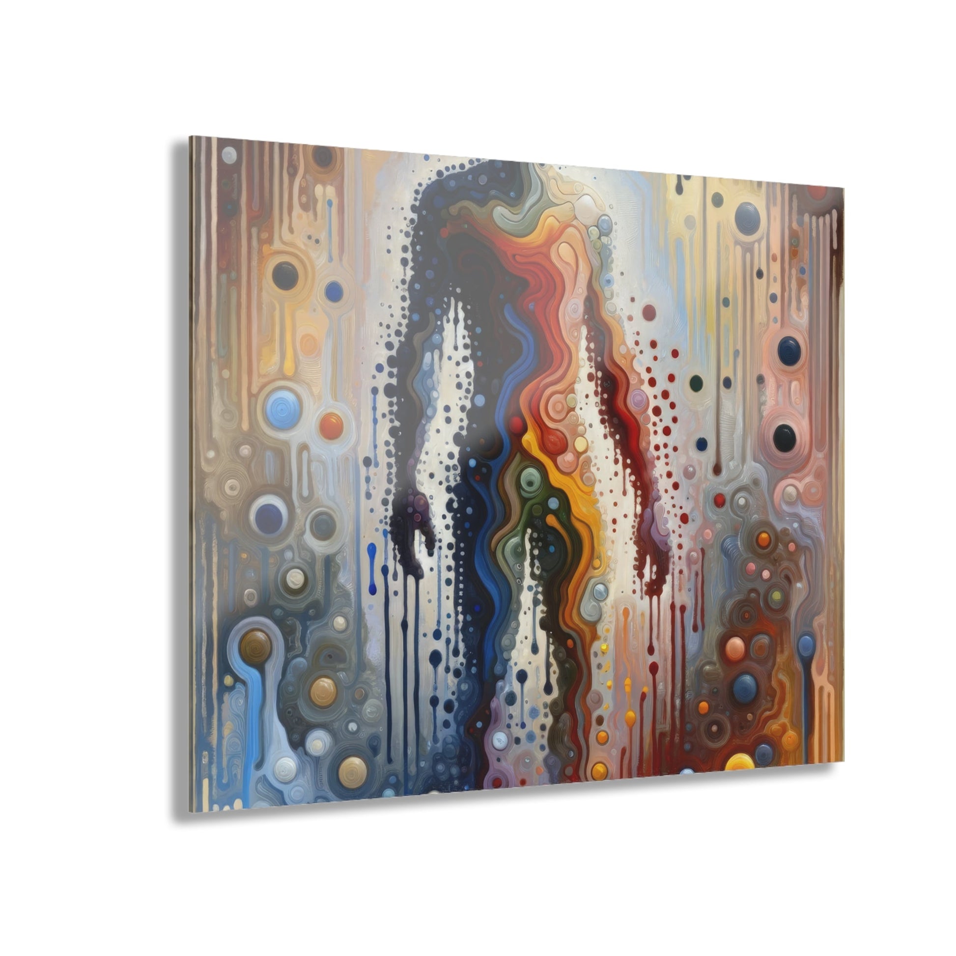 Connectedness Contours Wellness Acrylic Prints (French Cleat Hanging) - ATUH.ART