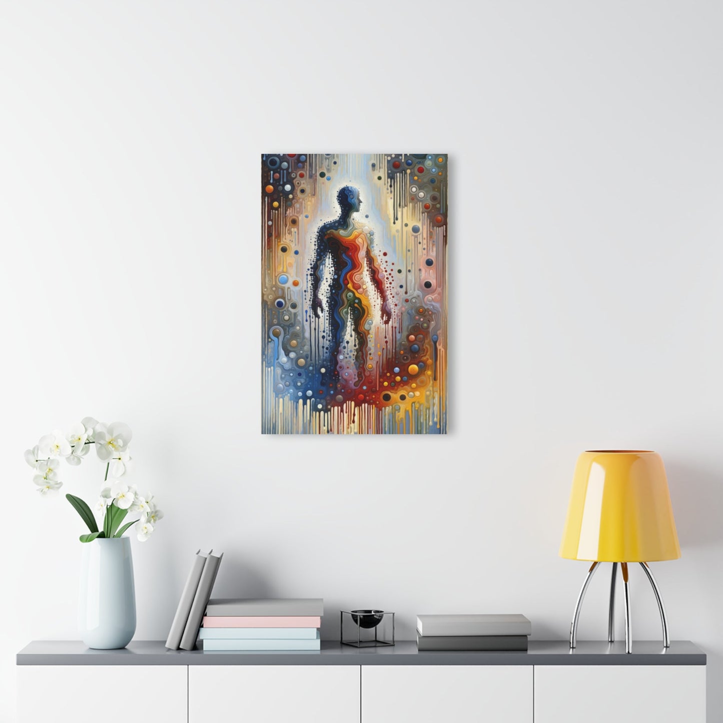 Connectedness Contours Wellness Acrylic Prints (French Cleat Hanging) - ATUH.ART