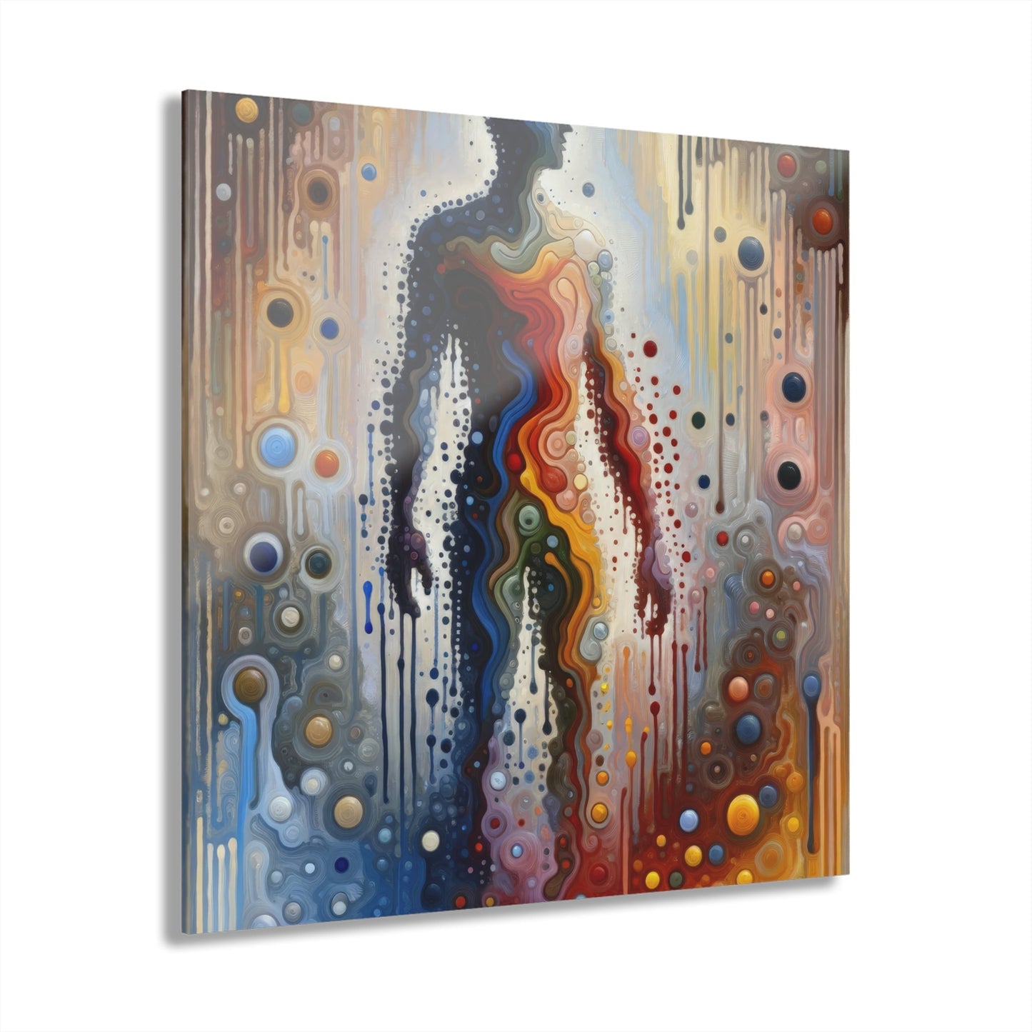 Connectedness Contours Wellness Acrylic Prints (French Cleat Hanging) - ATUH.ART