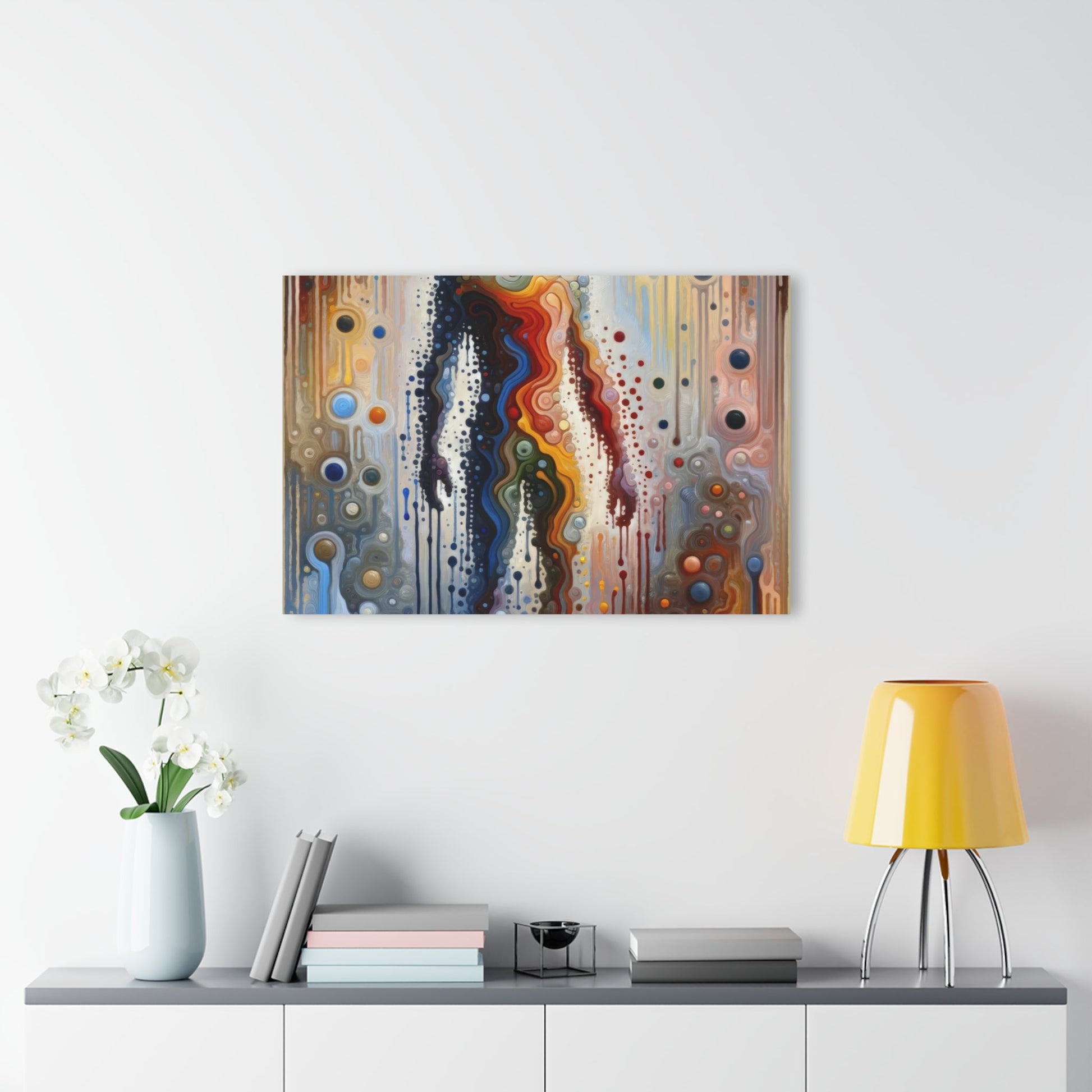 Connectedness Contours Wellness Acrylic Prints (French Cleat Hanging) - ATUH.ART