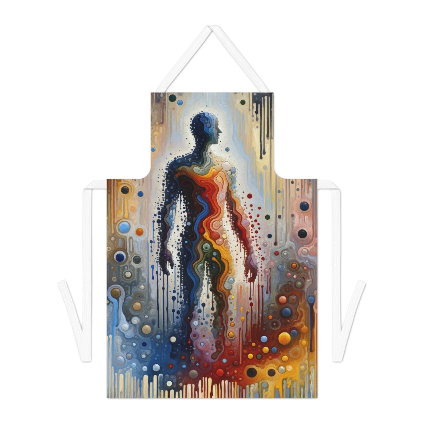 Connectedness Contours Wellness Adult Apron (AOP) - ATUH.ART