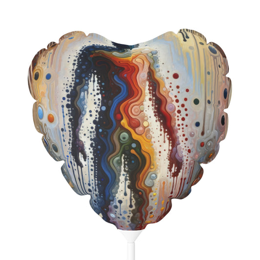 Connectedness Contours Wellness Balloon (Round and Heart-shaped), 11" - ATUH.ART