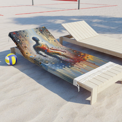 Connectedness Contours Wellness Boho Beach Cloth - ATUH.ART