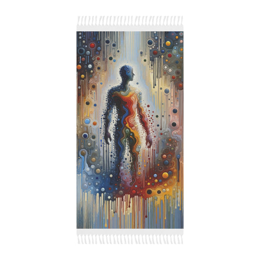 Connectedness Contours Wellness Boho Beach Cloth - ATUH.ART
