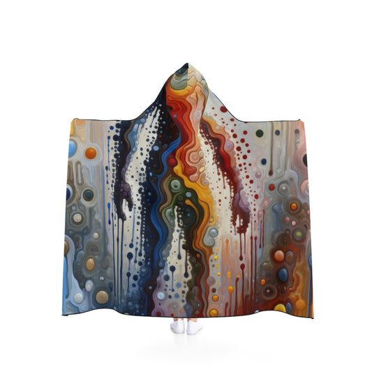 Connectedness Contours Wellness Hooded Blanket - ATUH.ART