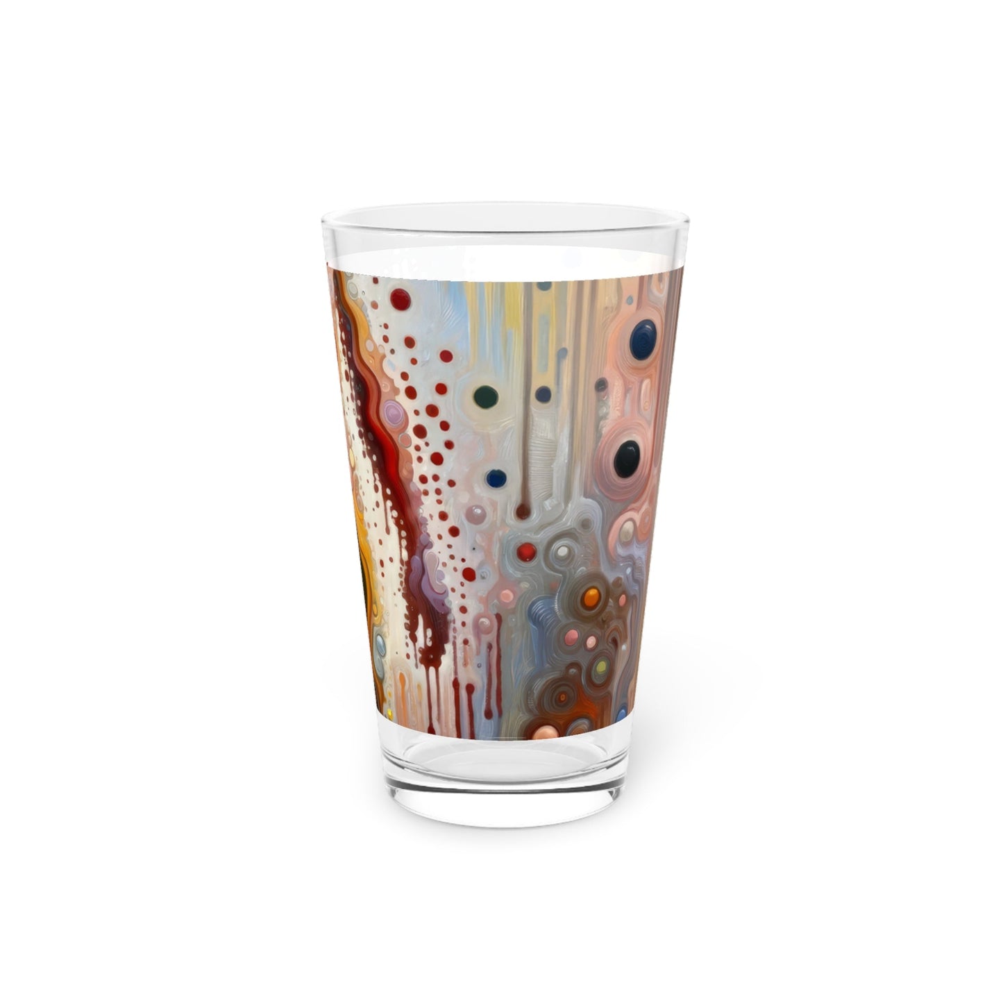 Connectedness Contours Wellness Pint Glass, 16oz - ATUH.ART