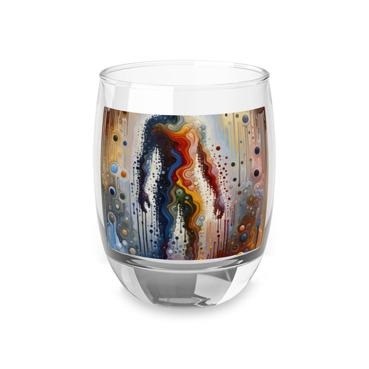 Connectedness Contours Wellness Whiskey Glass - ATUH.ART