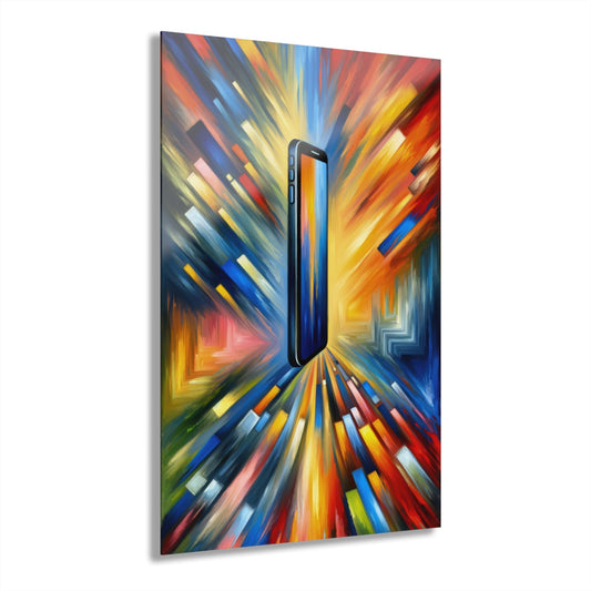 Connectivity Beacon Dichotomy Acrylic Prints (French Cleat Hanging) - ATUH.ART